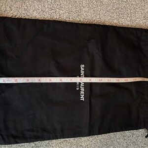 Saint Laurent Black Dust Bag